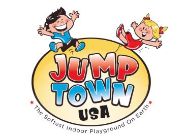 Jump town usa - Jump Town. We are a play center for children aged 0-12 years. Jump Town has created a kid-friendly indoor environment that is stimulating and enjoyable for your kids. We offer variety of inflatables, a soft play structure, giant blocks and much more. All activities are created and appointed based on safety requirements.